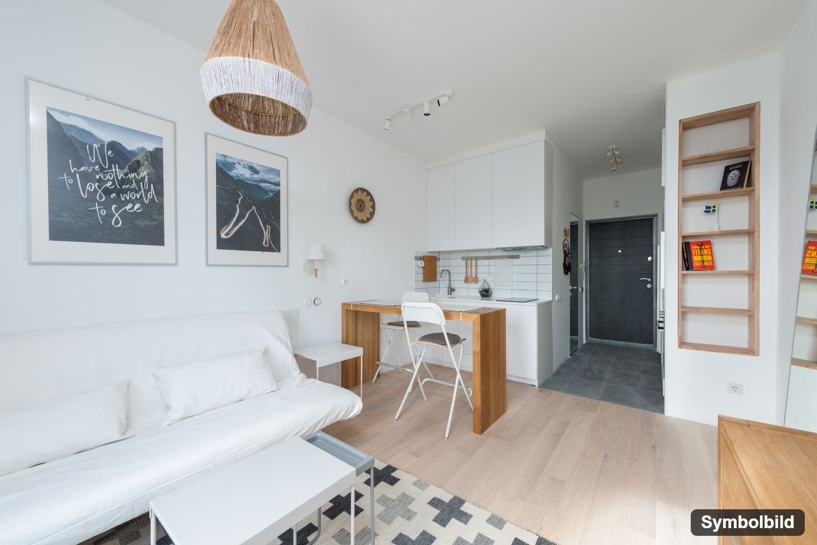 Symbolbild_Wohnbereich: Klagenfurt · Kurzzeitvermietung · 2-Zimmer-Anlegerwohnung ca. 39 m² · kalkuliert 7 % Rendite · 112.000 €