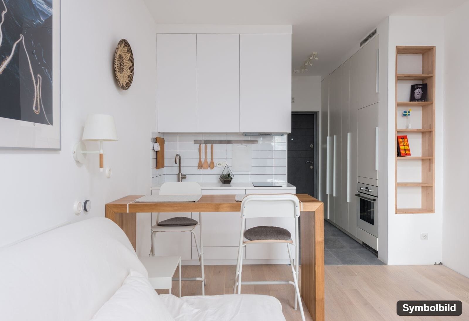 Symbolbild_Kueche: Klagenfurt · Kurzzeitvermietung · 2-Zimmer-Anlegerwohnung ca. 39 m² · kalkuliert 7 % Rendite · 112.000 €