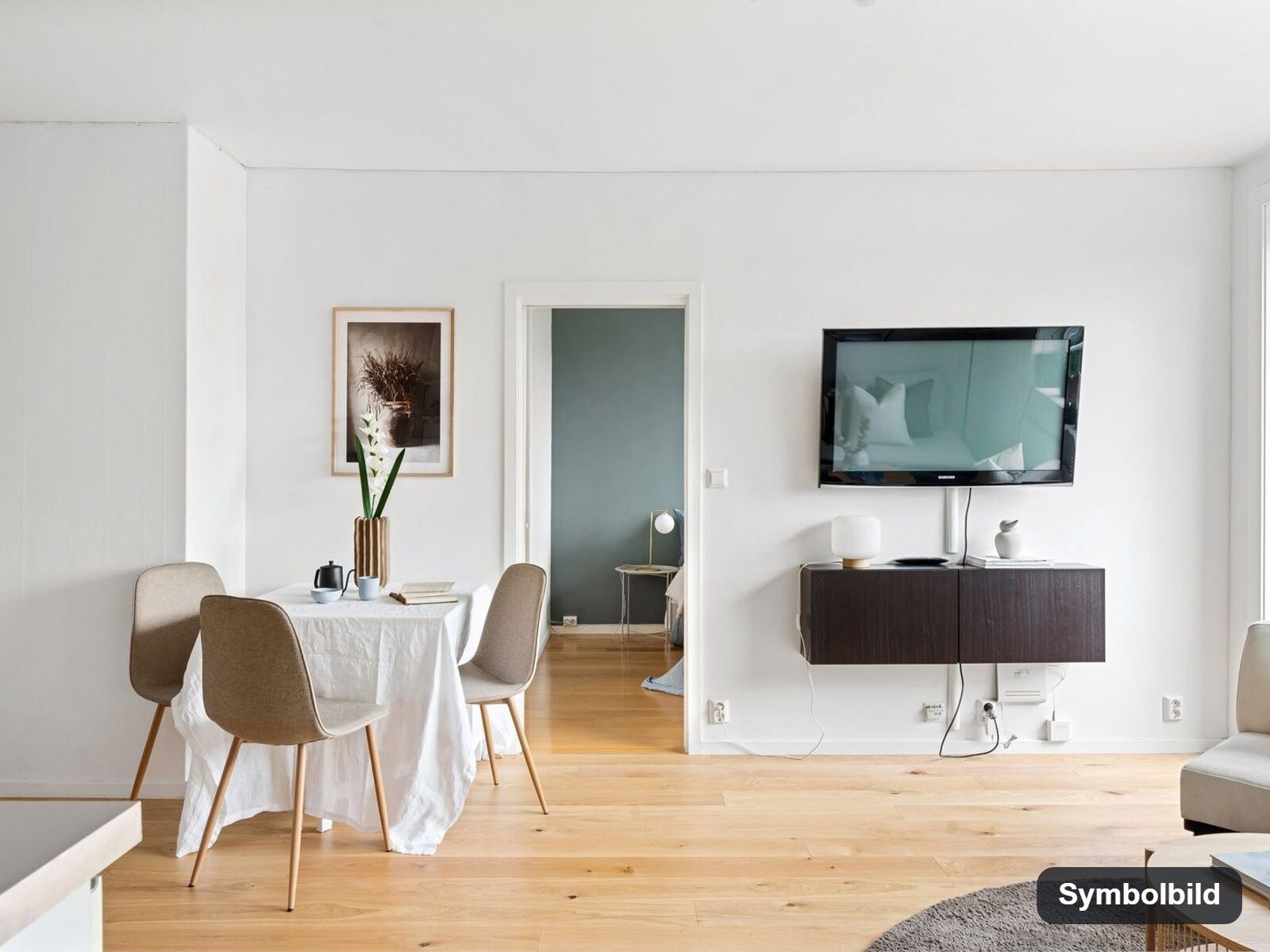 Symbolbild_Essbereich: Graz-Geidorf · Neubau: 3-Zimmer-Anlegerwohnung ca. 81 m² · Geidorf Lindweg · Kurzzeitvermietung · provisionsfrei