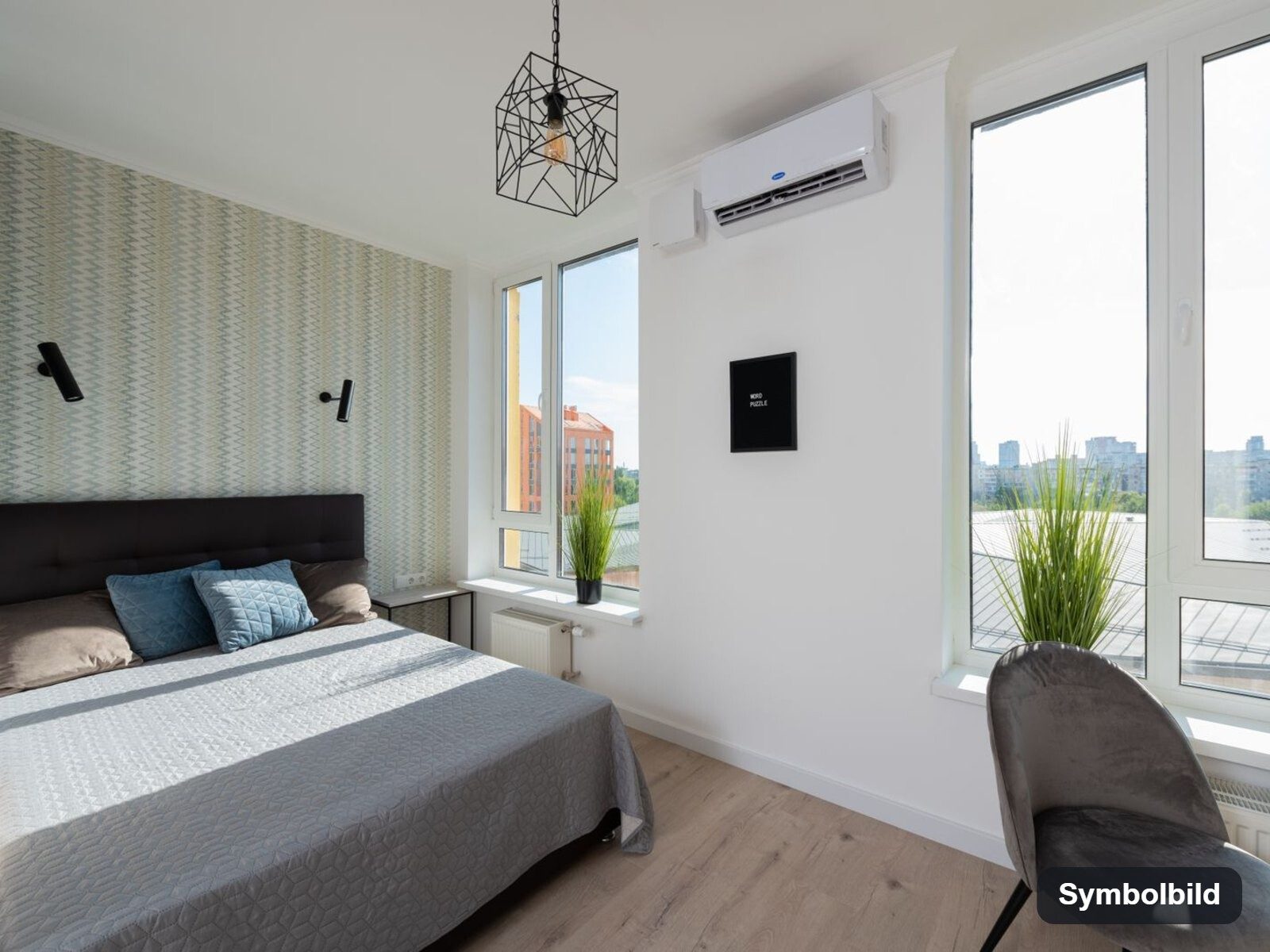 Symbolbild_Wohnbereich: Graz-Geidorf · Bestand: 1-Zimmer-Anlegerwohnung ca. 30 m² · Richard-Wagner-Gasse · Kurzzeitvermietung · provisionsfrei