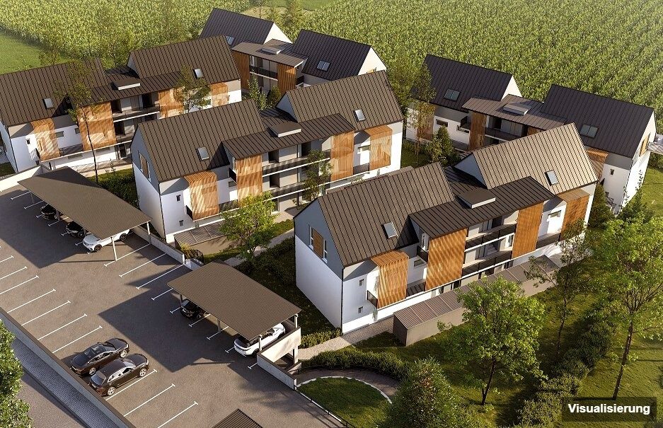 Visualisierung: St. Georgen an der Stiefing · Neubau: 3-Zimmer-Anlegerwohnung ca. 54 m² · St. Georgen an der Stiefing BA2 · provisionsfrei