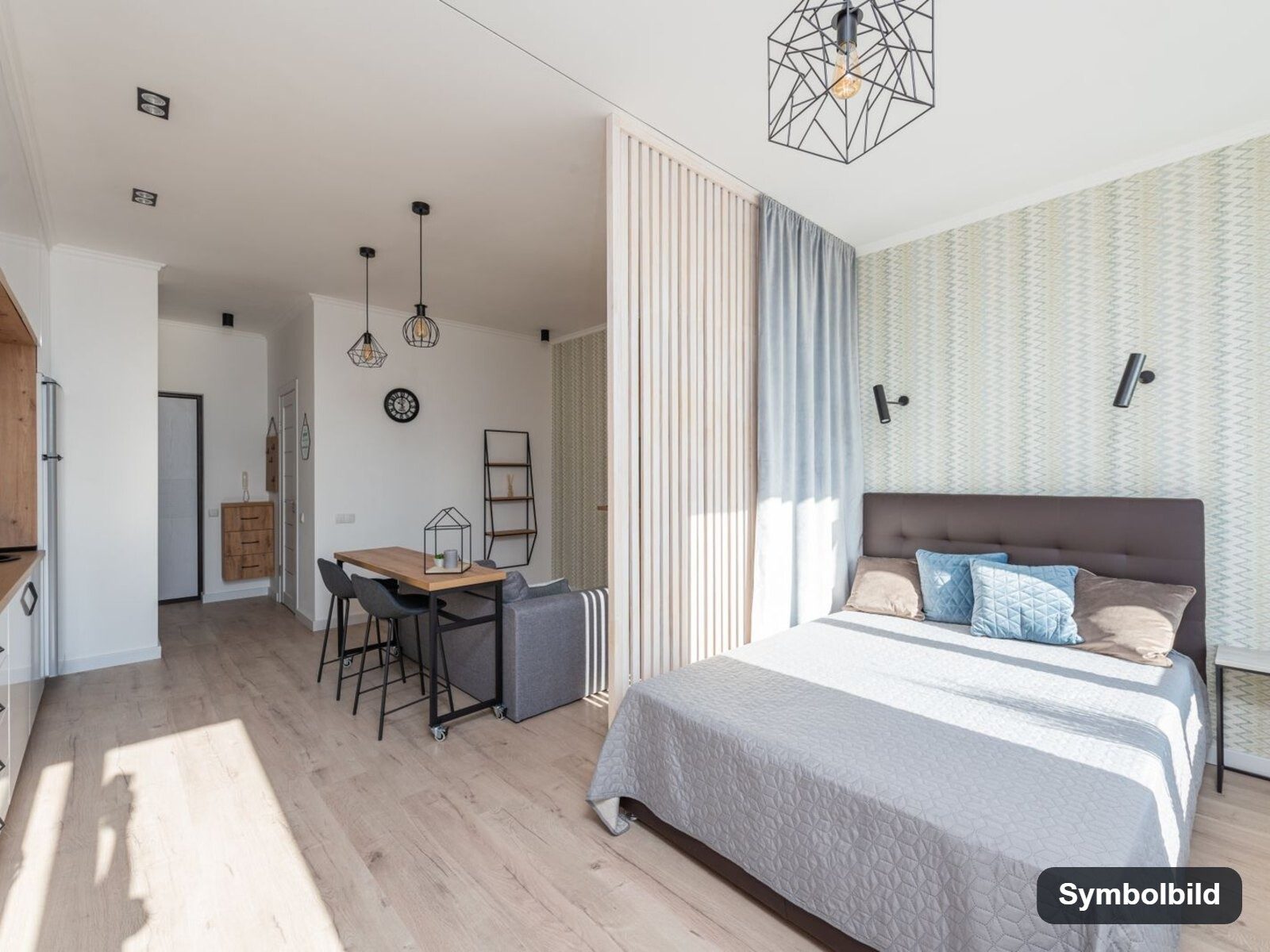 Symbolbild_Wohnbereich: Graz-Wetzelsdorf · Bestand: 1-Zimmer-Anlegerwohnung ca. 26 m² · Straßganger Straße · provisionsfrei
