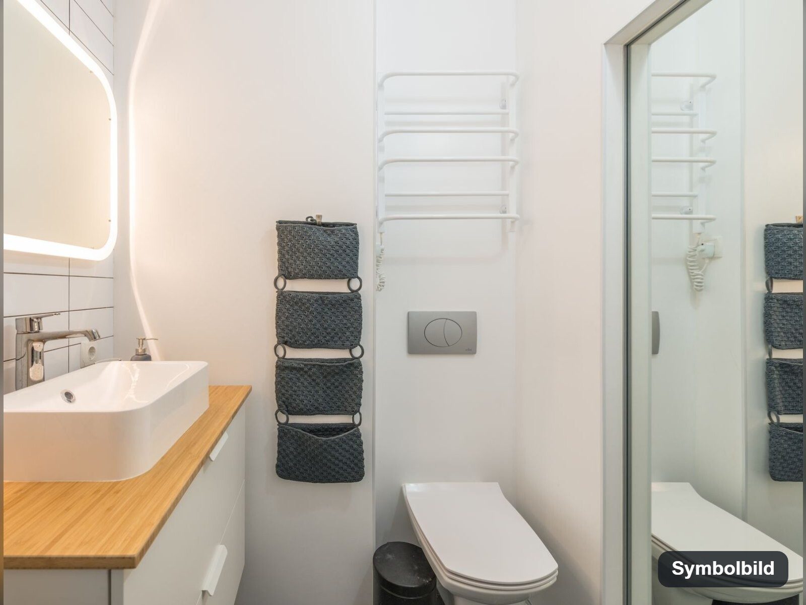 Symbolbild_Bad: Graz-Wetzelsdorf · Bestand: 1-Zimmer-Anlegerwohnung ca. 27 m² · Straßganger Straße · provisionsfrei