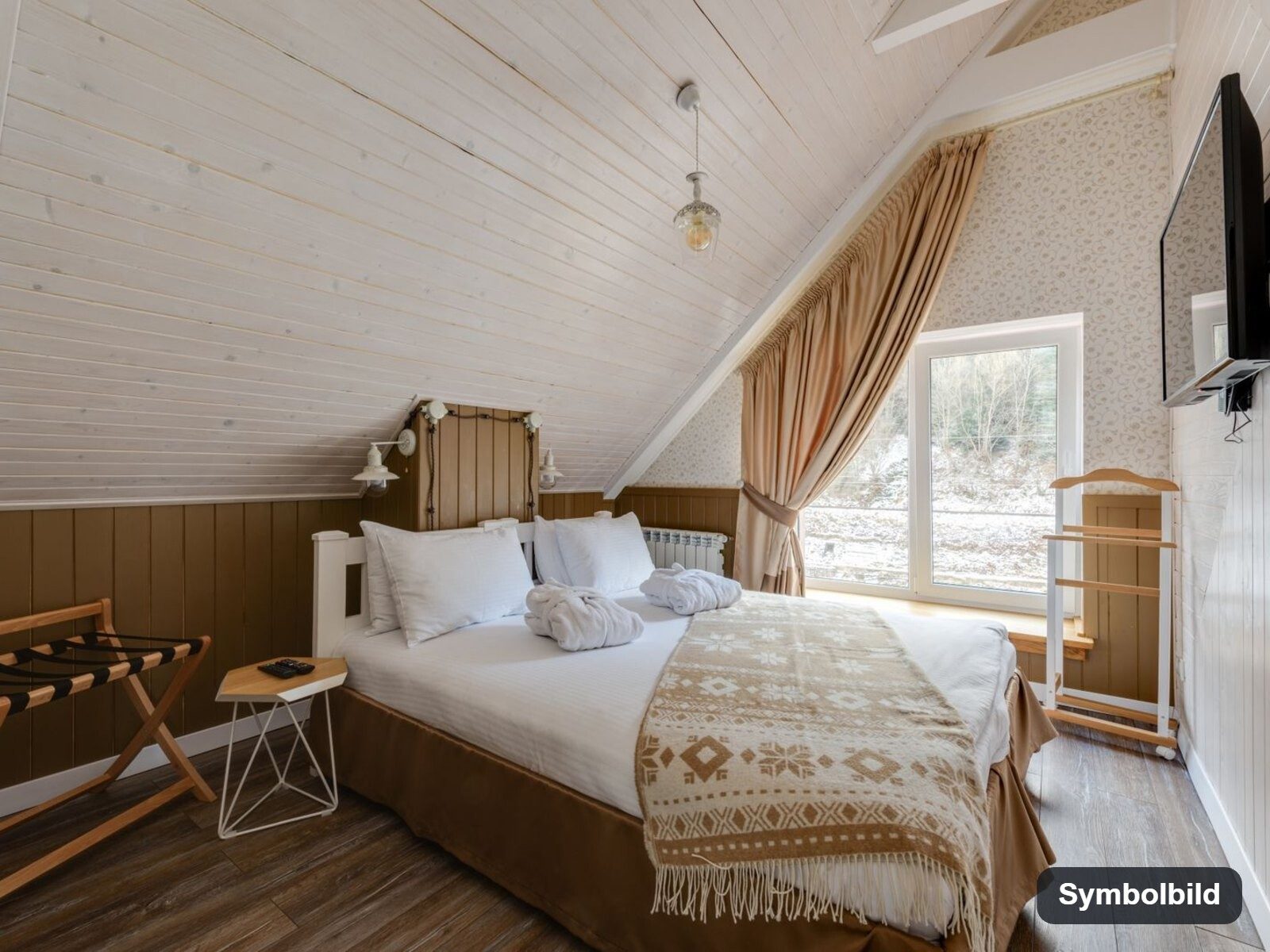 Symbolbild_Schlafzimmer: Gargellen · Neubau: 3-Zimmer-Anlegerwohnung ca. 59 m² · Alpin Resort Montafon · provisionsfrei