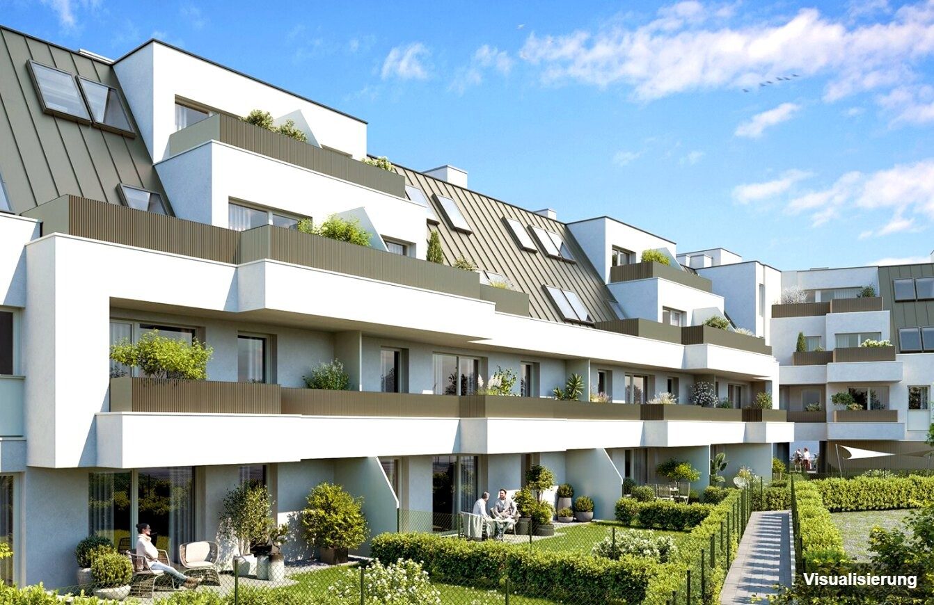 Visualisierung: Wien · Neubau: 4-Zimmer-Anlegerwohnung ca. 86 m² · Ten-Living · provisionsfrei