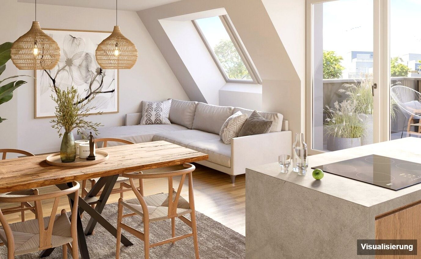 Visualisierung: Wien · Neubau: 4-Zimmer-Anlegerwohnung ca. 86 m² · Ten-Living · provisionsfrei
