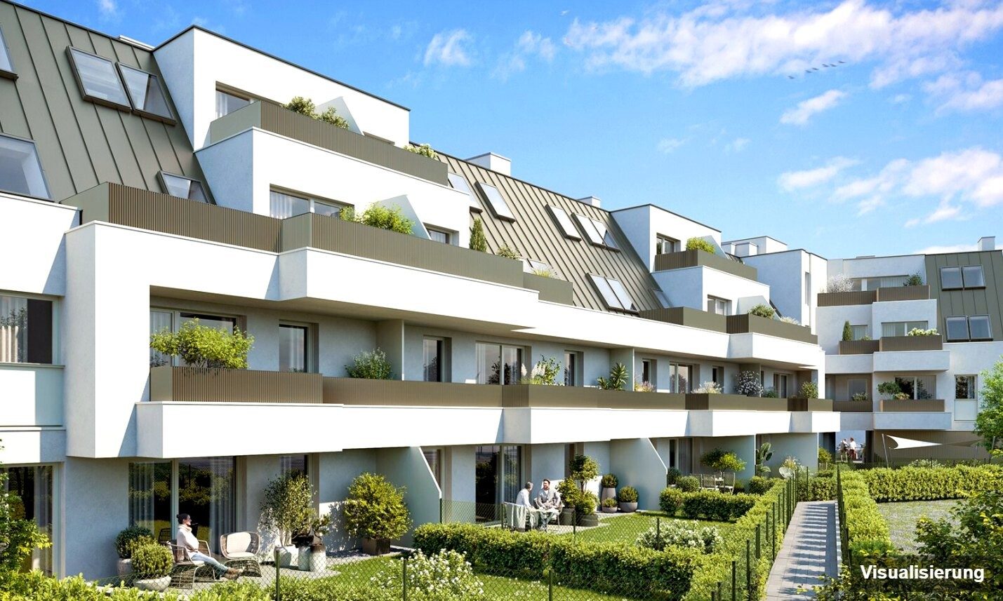 Visualisierung: Wien · Neubau: 2-Zimmer-Anlegerwohnung ca. 50 m² · Ten-Living · provisionsfrei