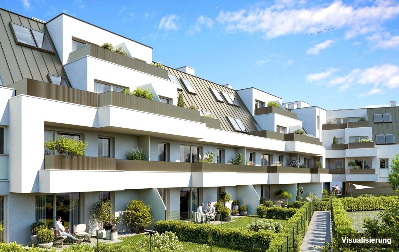 Visualisierung: Wien · Neubau: 2-Zimmer-Anlegerwohnung ca. 50 m² · Ten-Living · provisionsfrei
