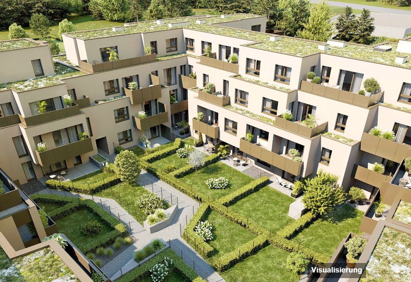 Visualisierung: RESERVIERT · Wien-Donaustadt · Bestand: 3-Zimmer-Anlegerwohnung ca. 64 m² · Wulzendorfstraße · provisionsfrei