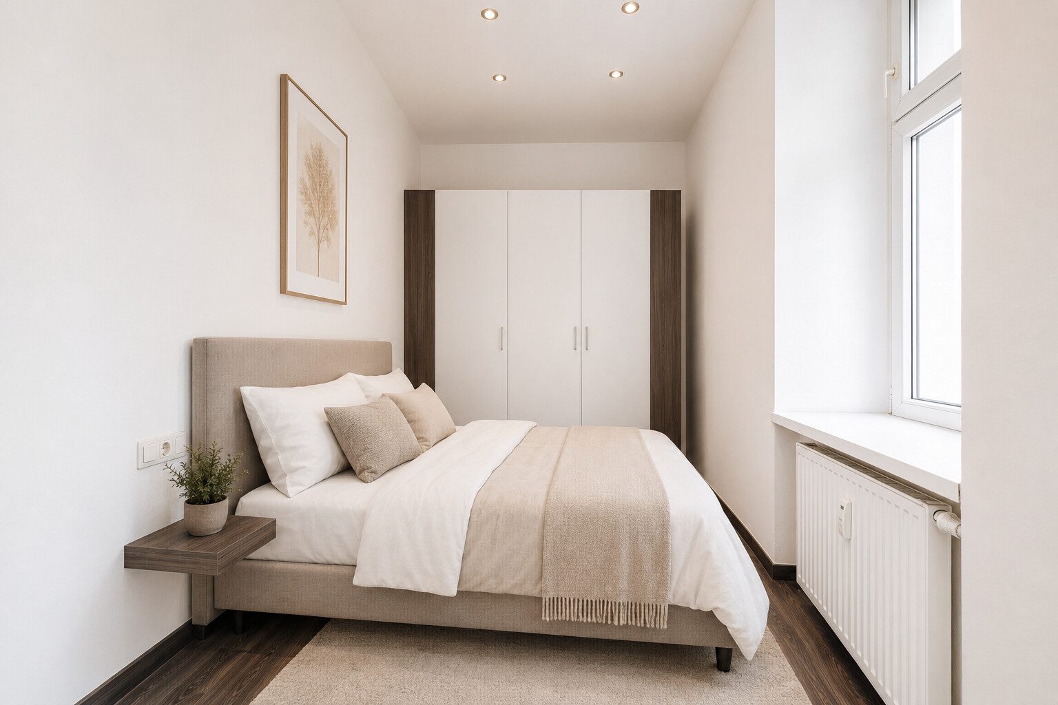 Schlafzimmer: Top 19 Premium-Anlegerwohnung · Graz-Jakomini · 7 % Vermietungsgarantie · 10 Jahre