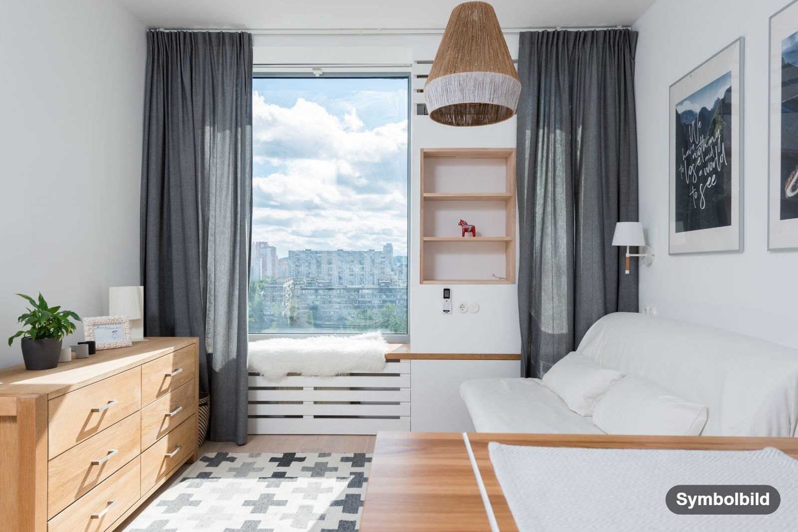 Symbolbild_Schlafbereich: Leoben-Zentrum · Anlegerwohnung ca. 43 m² · vermietet · 112.000 €