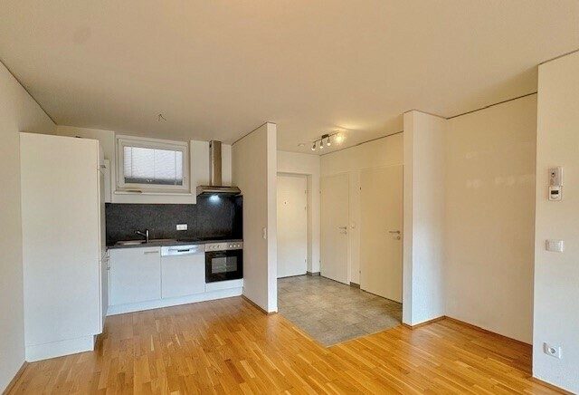 Wohn-Koch-Essbereich: Graz-Wetzelsdorf · Neubau 2 Zi. 49 m² + Terrasse · provisionsfrei · 158.333 € netto