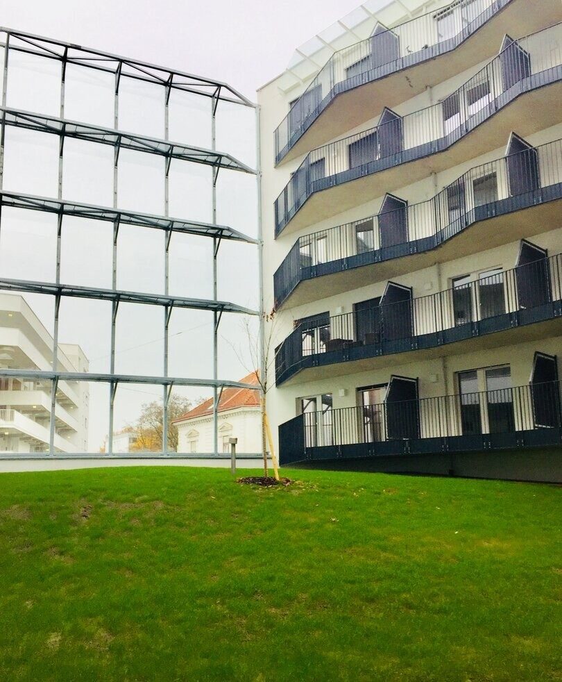 Atrium: Graz-Waltendorf nahe TU · 3 Zimmer auf 45 m² + Balkon · vermietet · 185.000 € netto