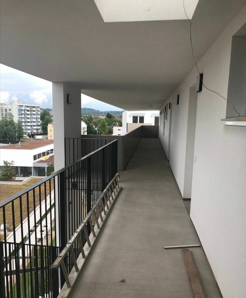 Laubengang: Graz-Jakomini · Penthouse-Wohnung 4 Zi. 81 m² + 23 m² Terrasse · frei · 297.500 € netto