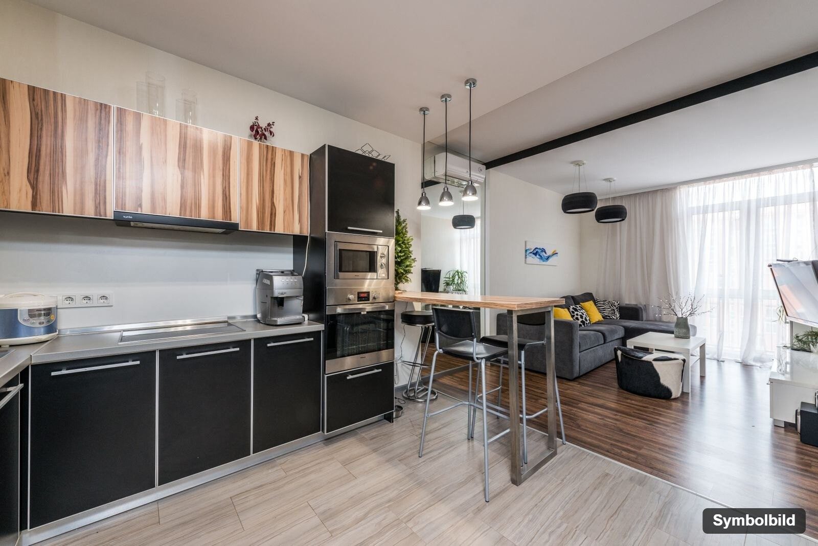 2026-926_02_Symbolbild_Kueche: Zwei Zimmer, beste Neustadt-Lage: vermietete Anlegerwohnung im Salzburger Zinshaus