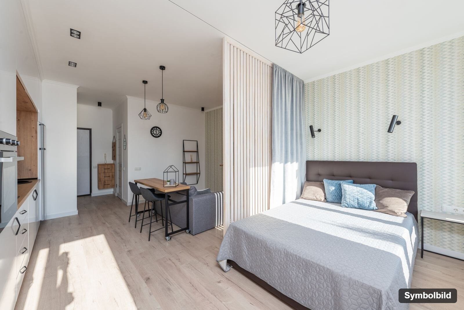 2026-928_03_Symbolbild_Schlafzimmer: Zwei Zimmer in der Innsbrucker Innenstadt: vermietete Kapitalanlage im Zinshaus